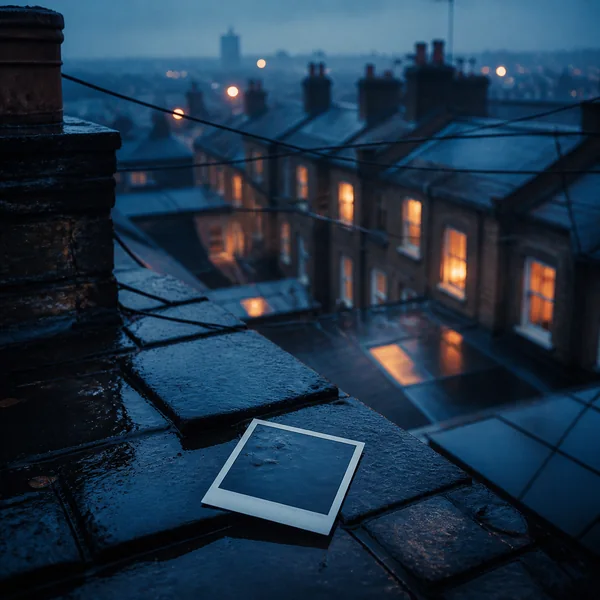 Polaroids in Rain cover