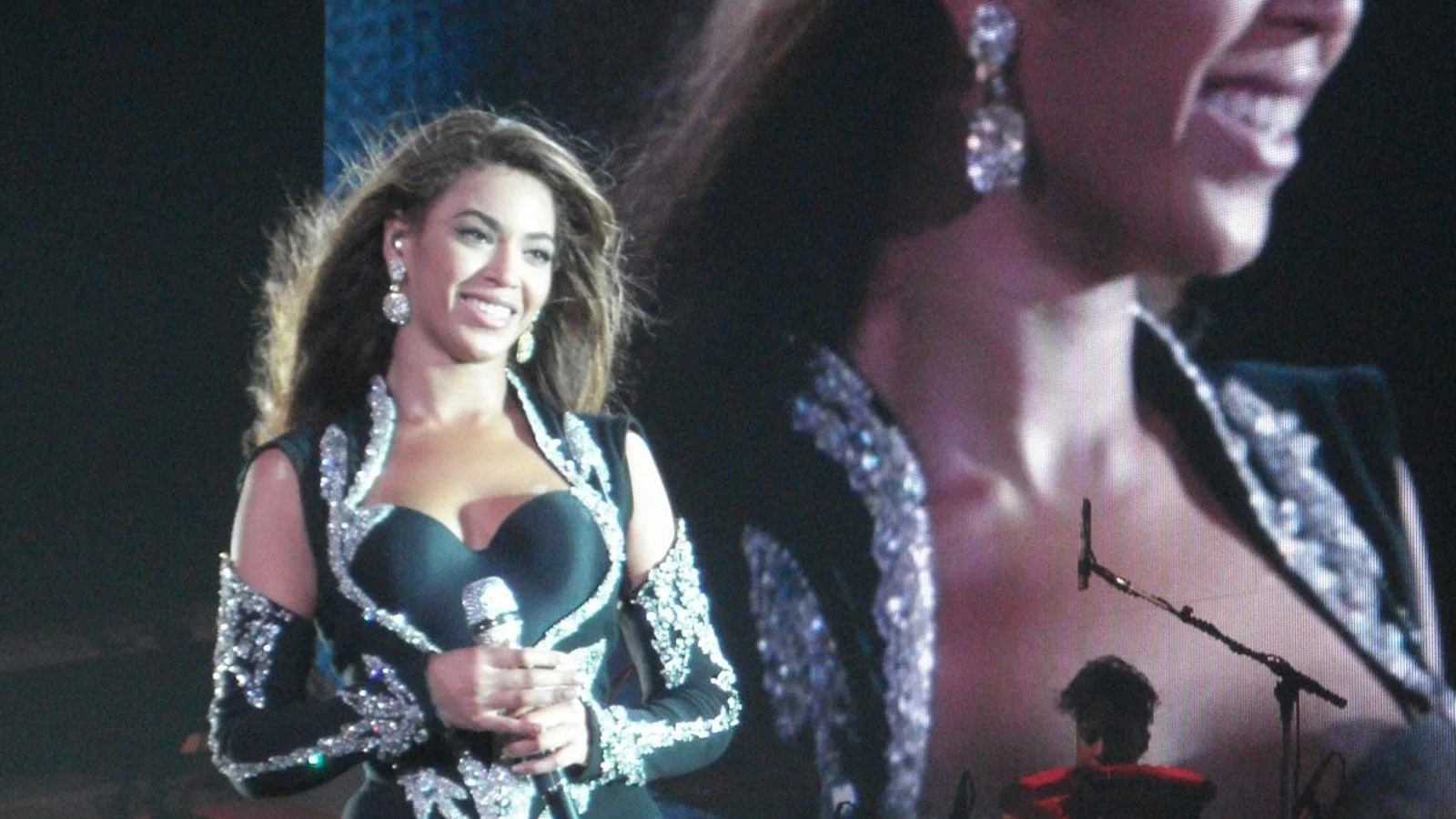 Beyonce durante el I am... Tour en Antwerp Bélgica