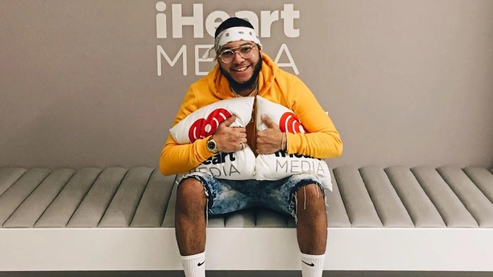 Prince Chrishan at iHeartMedia in 2017