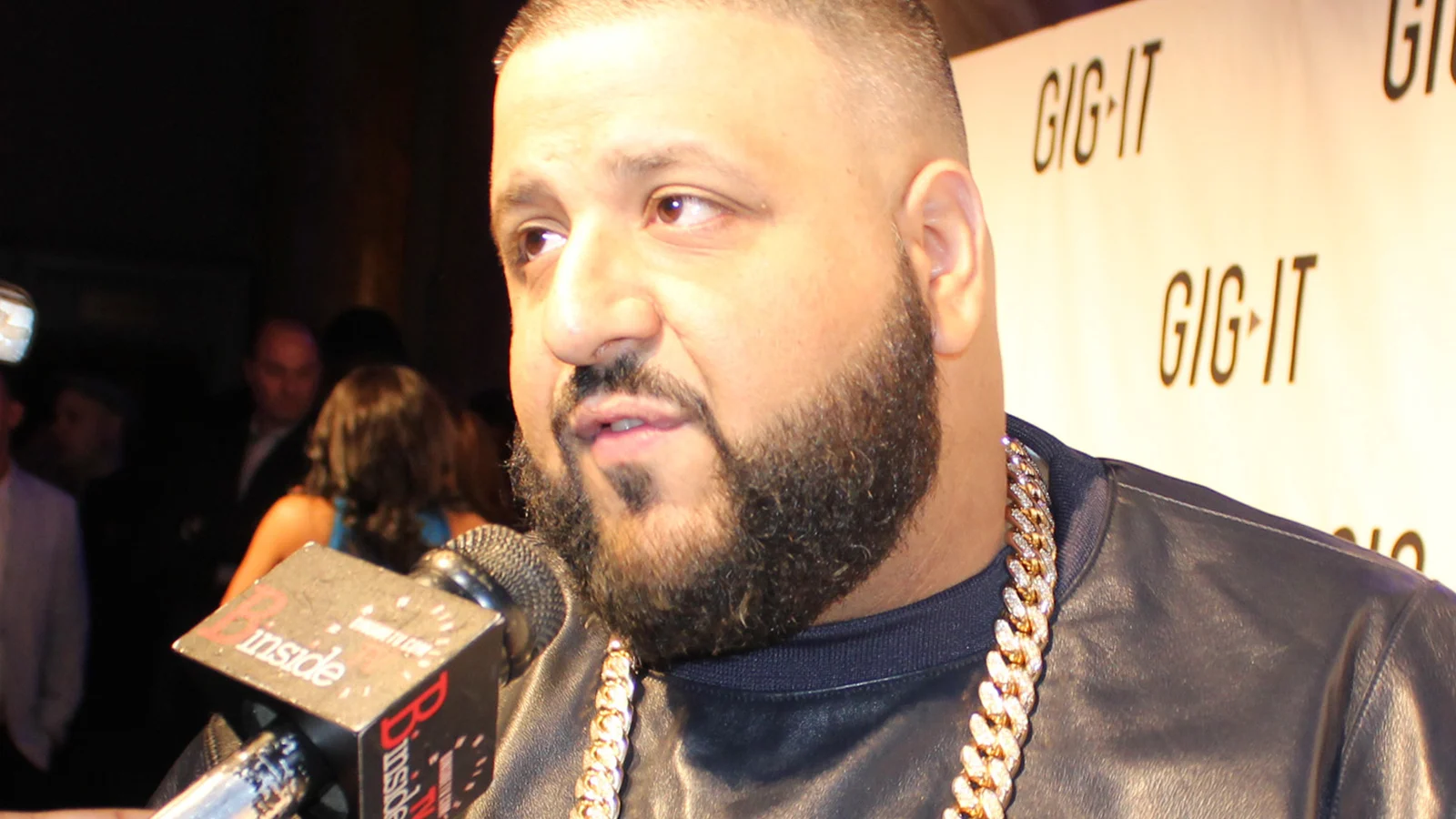 DJ Khaled at the launch of Gig-It on April 29, 2012.