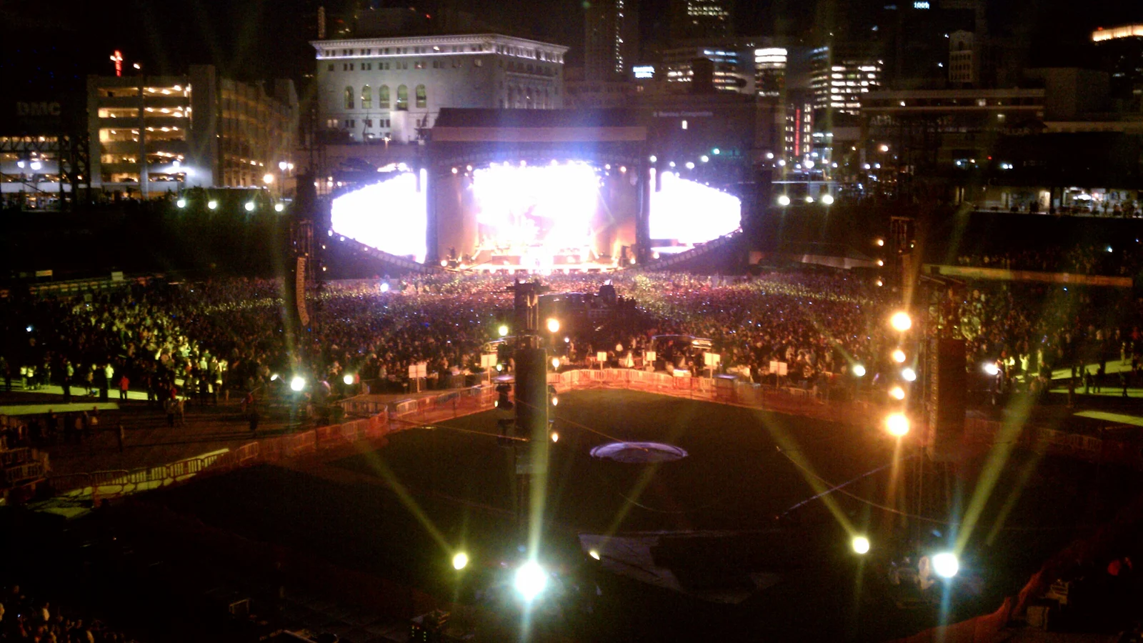 Eminem Jay-Z Concert - Comerica Park, Detroit