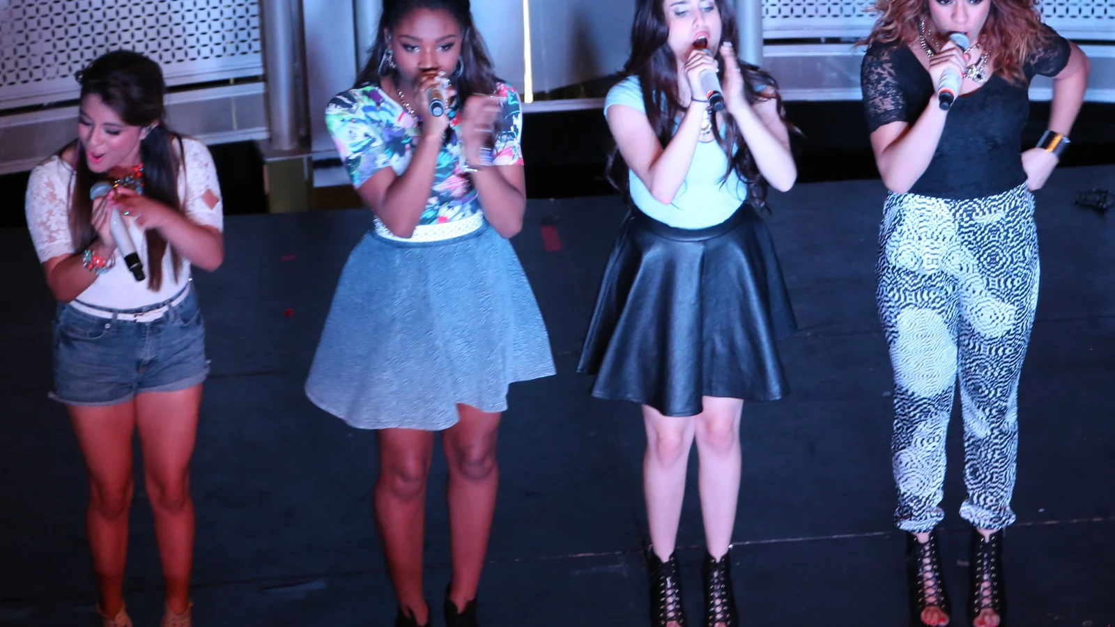 Fifth Harmony at Hollywood & Highland Center.