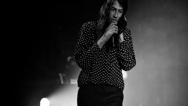 The musician Kindness performing at the Inrocks Festival in 2012.