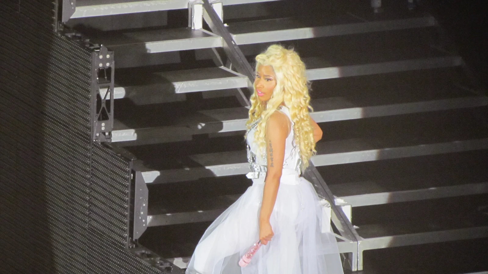 Nicki Minaj performing at the HMV Hammersmith Apollo on June 25, 2012 in London, England on the Pink Friday Tour.