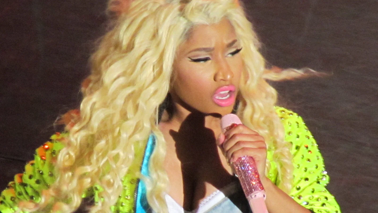 Nicki Minaj performing at the HMV Hammersmith Apollo on June 25, 2012 in London, England on the Pink Friday Tour.