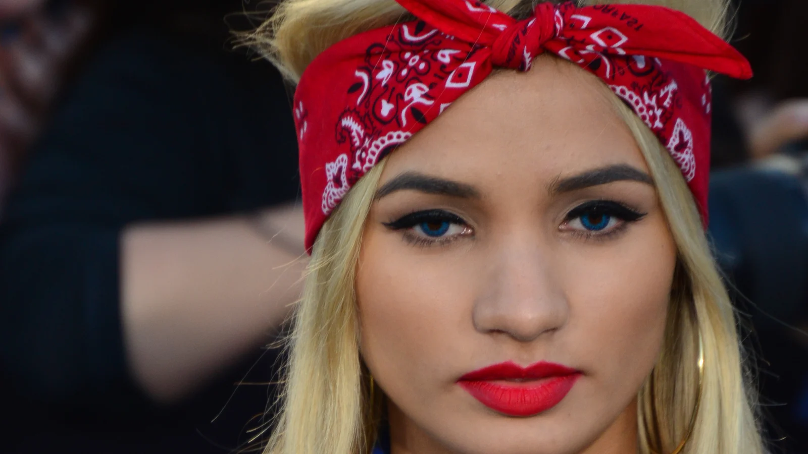 Pia Mia at the film premiere of "Divergent" in California on March 18, 2014