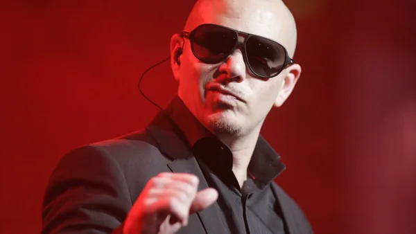 Pitbull performing at the Australian leg of his Planet Pit World Tour in Sydney, Australia.
