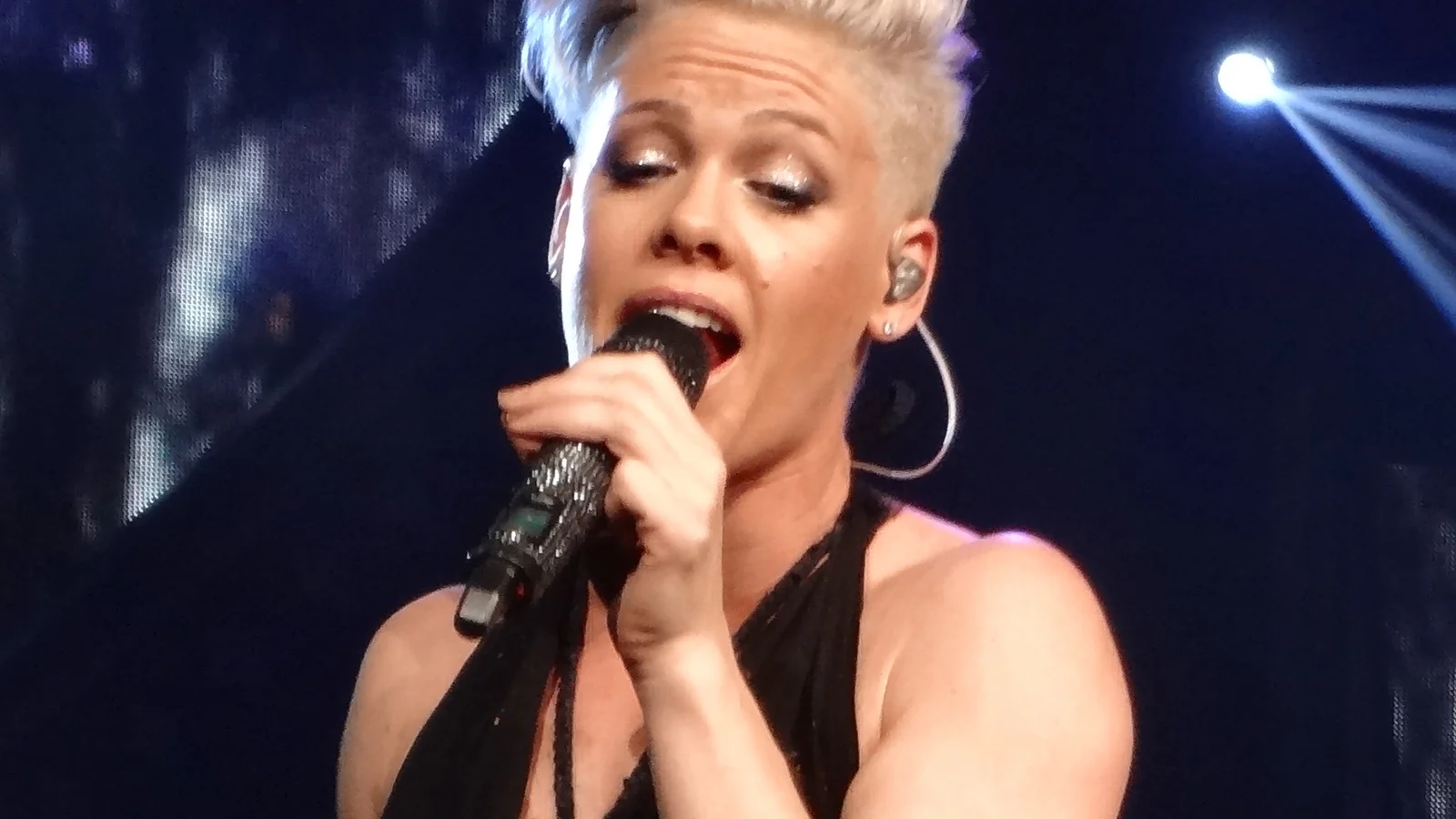 P!nk performing live, March 6th 2013