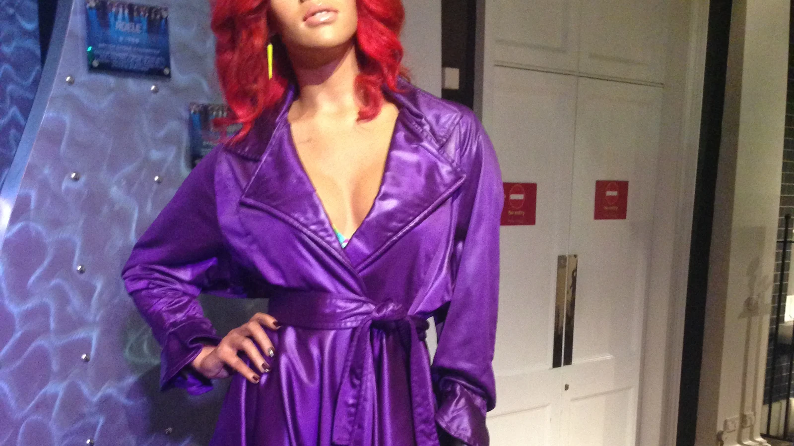 Rihanna at Madame Tussauds London - November 1st, 2016