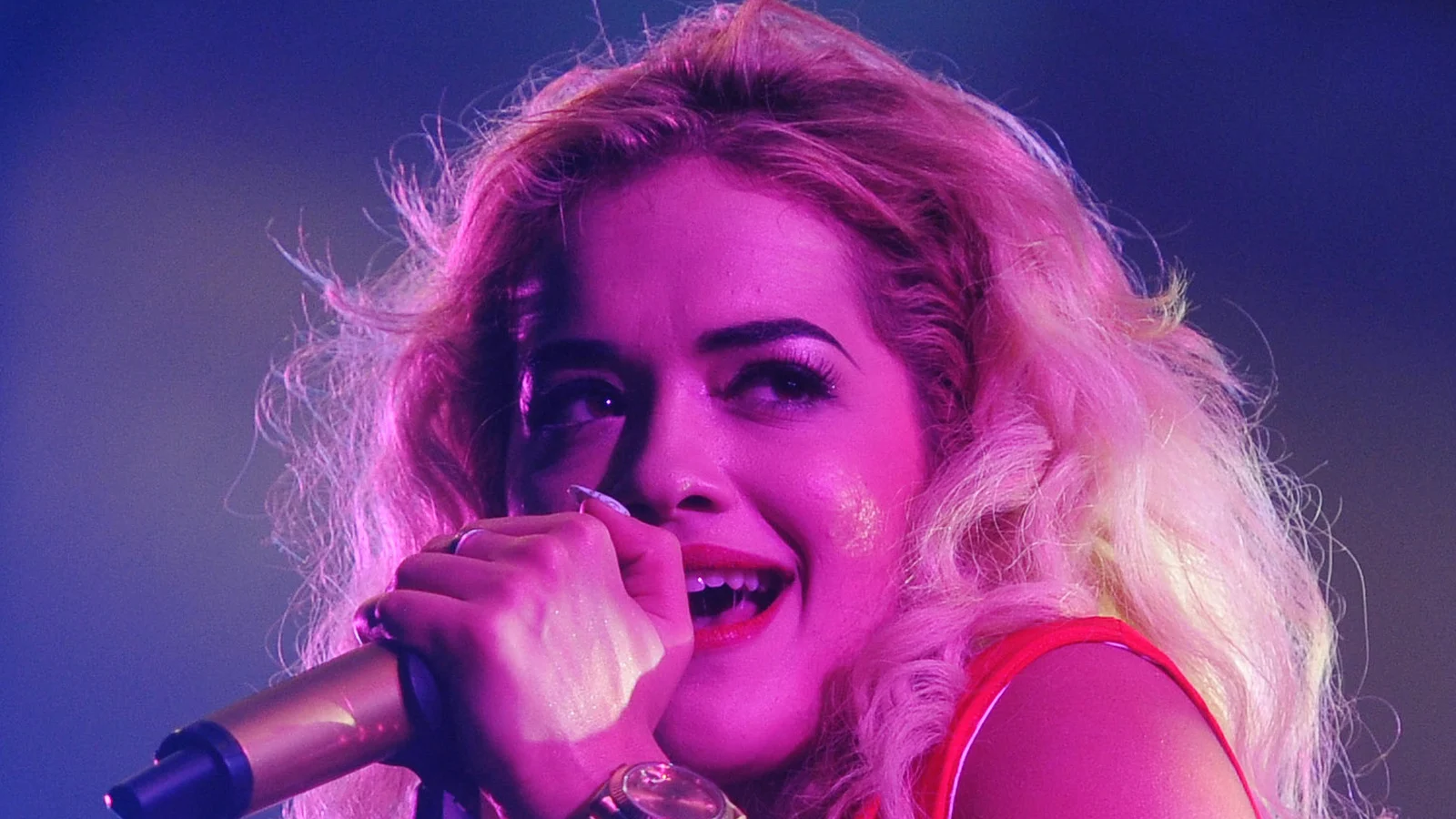 Sepang 17/03/2013; Rita Ora during the Future Music Festival Asia 2013 at Sepang, Malaysia south of Kuala Lumpur; Pix Firdaus Latif