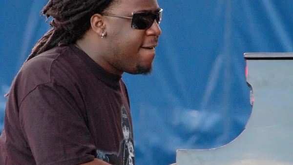 Robert Glasper at the Newport Jazz Festival, August, 2006