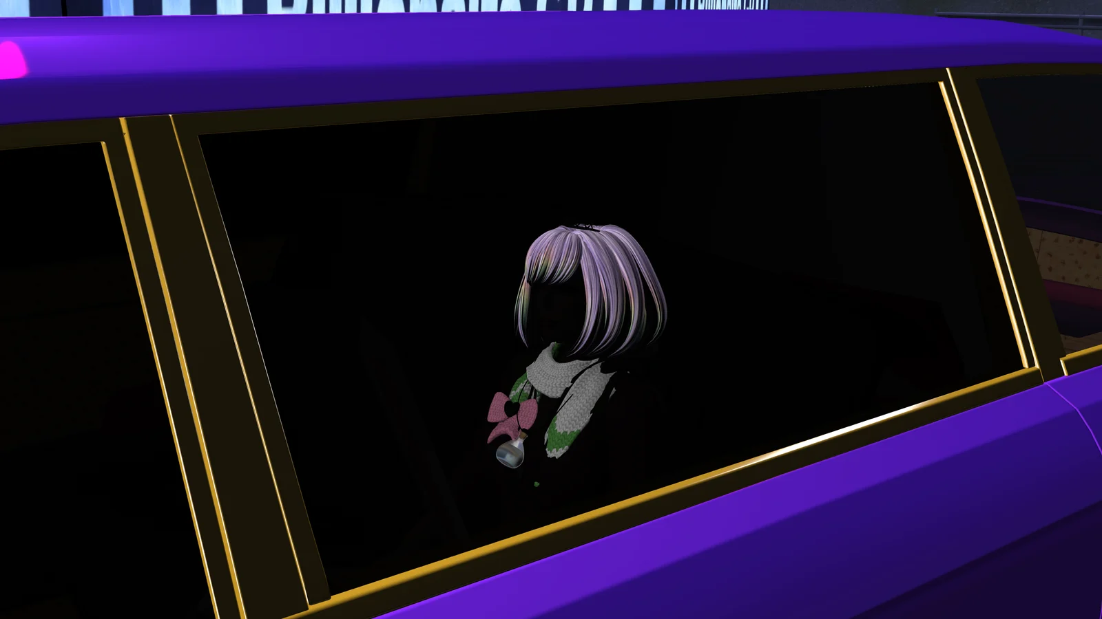 An impersonation of Sia's cover artwork of 1000 Forms of Fear