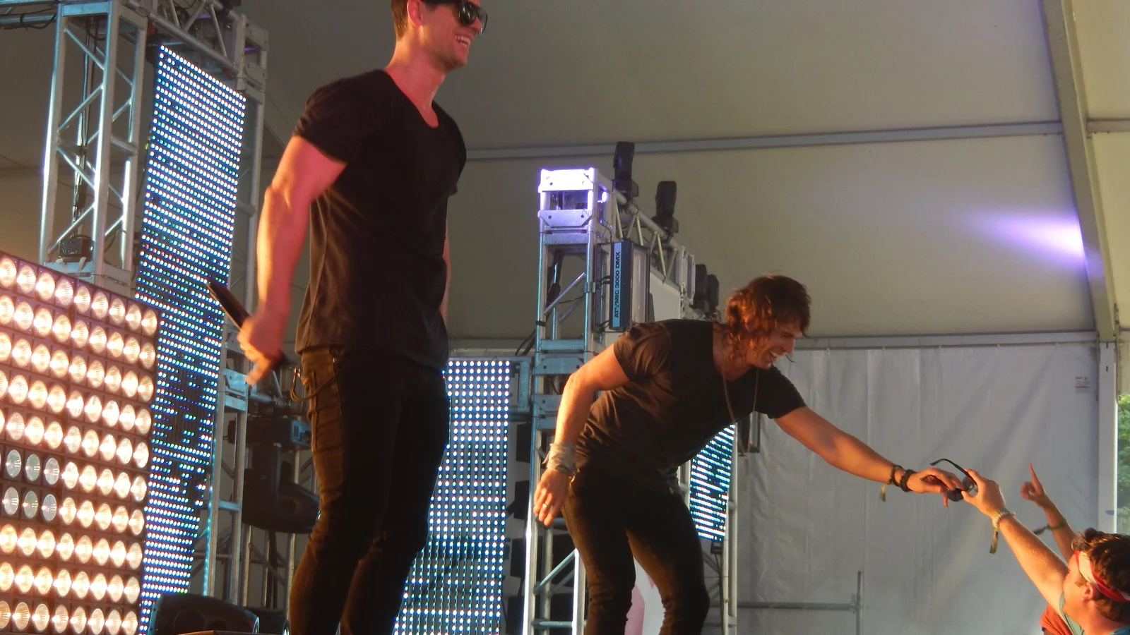 The Stafford Brothers performing at Spring Awakening Music Festival in 2013.