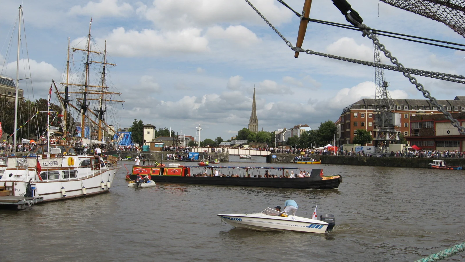 Bristol, England, harbour festival