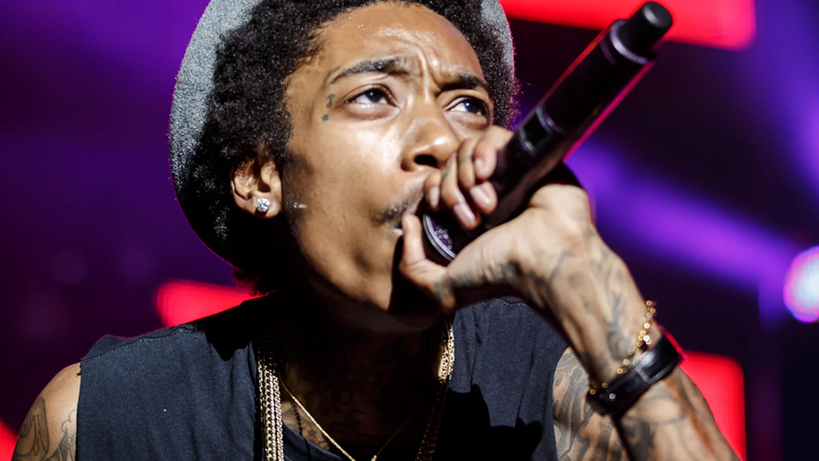 Wiz Khalifa in Under The Influence Tour 2012 in Toronto.