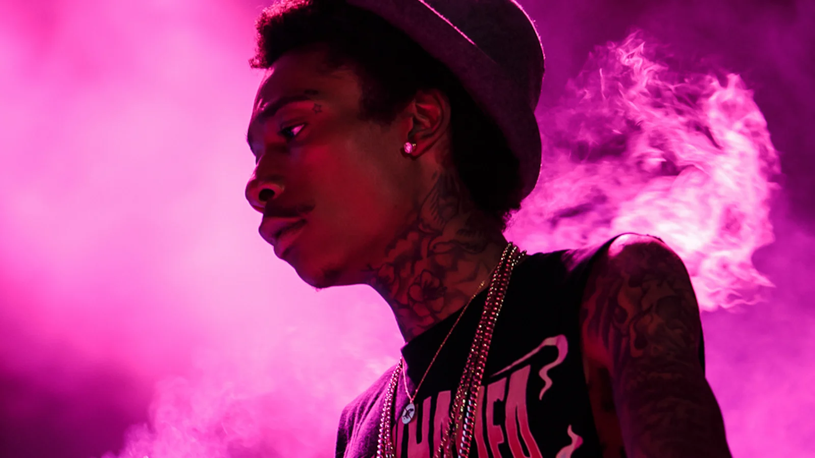 Wiz Khalifa in Under The Influence Tour 2012 in Toronto.