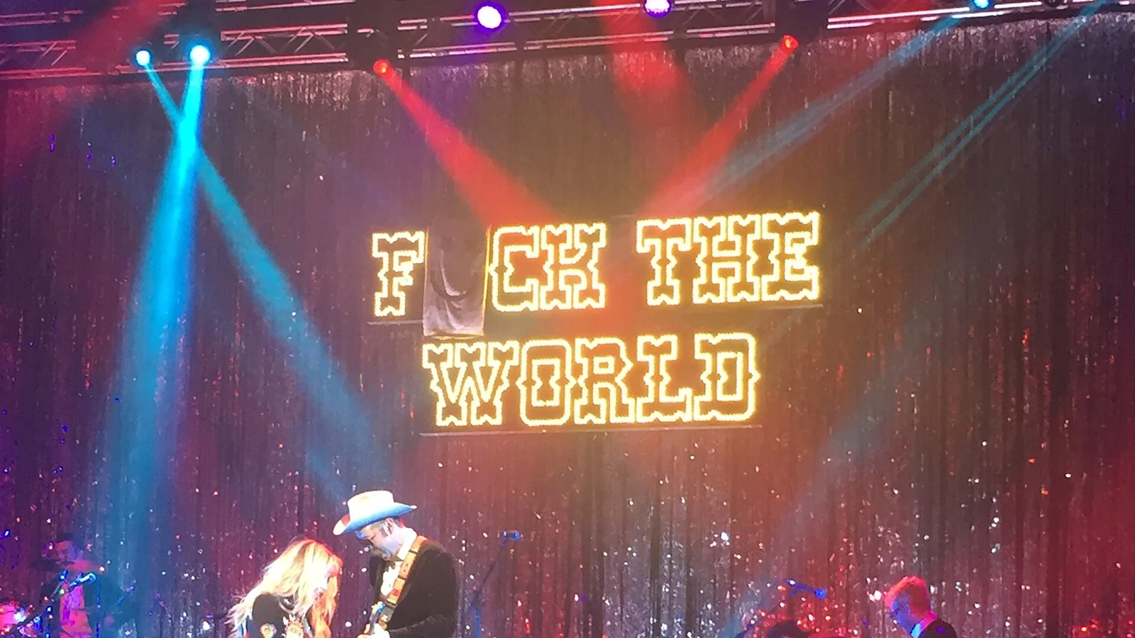 Kesha performing in the Schottenstein Center at The Ohio State University in September 2016