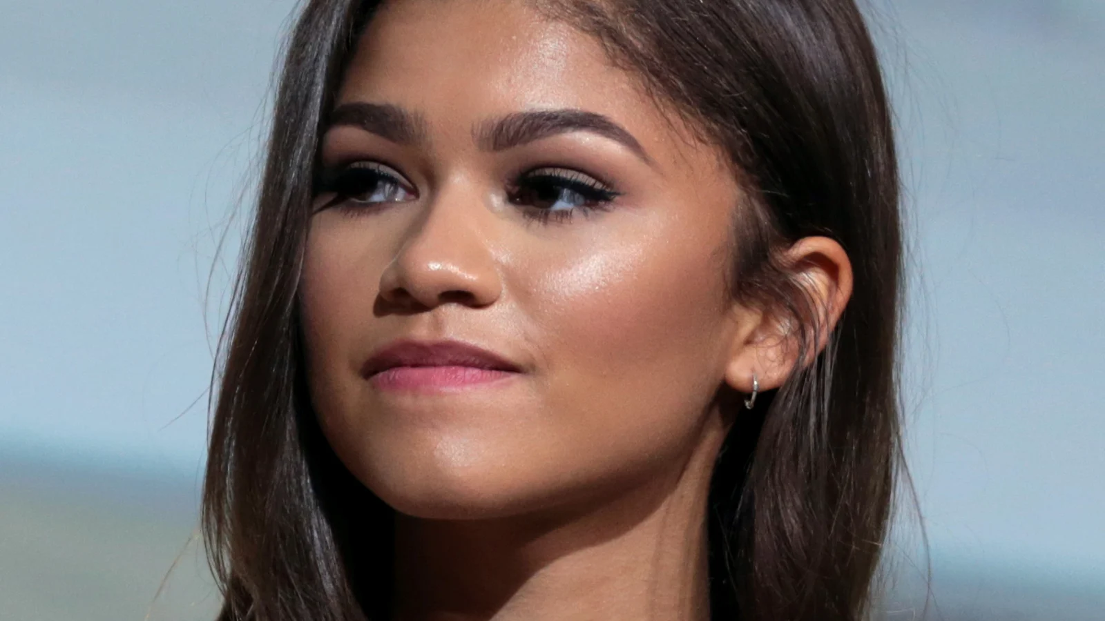 Zendaya speaking at the 2016 San Diego Comic-Con International in San Diego, California.