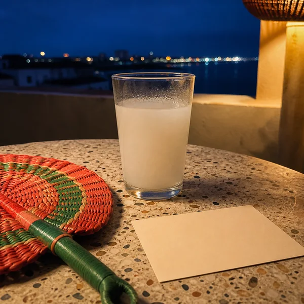 Palmwine Postcard artwork
