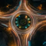 At the Roundabout artwork