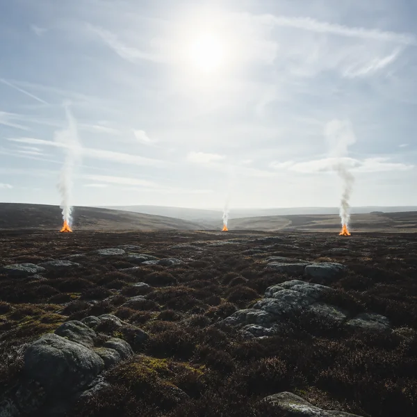 Signal Fires at Noon artwork