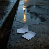 Receipts in the Rain artwork