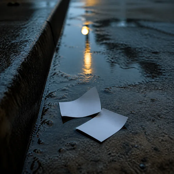 Receipts in the Rain artwork