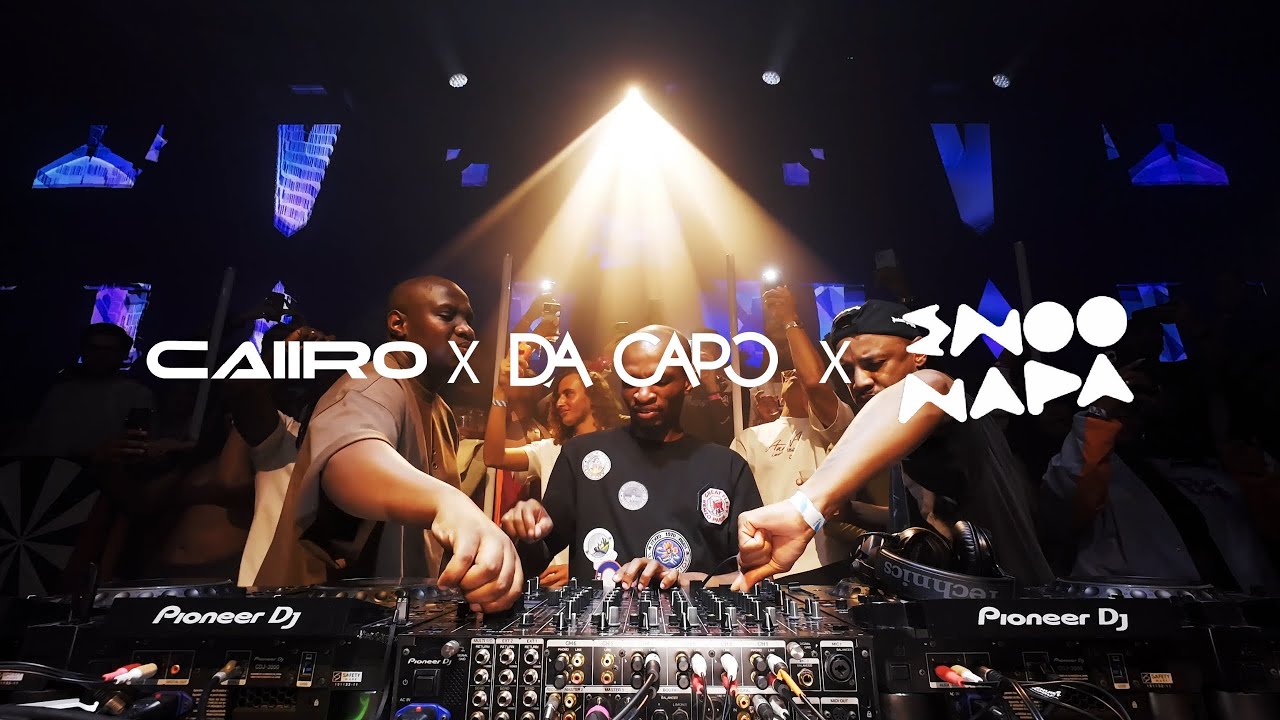 Caiiro x Da Capo x Enoo Napa - B3B Live at Outernet London | Full Afro Tech Set