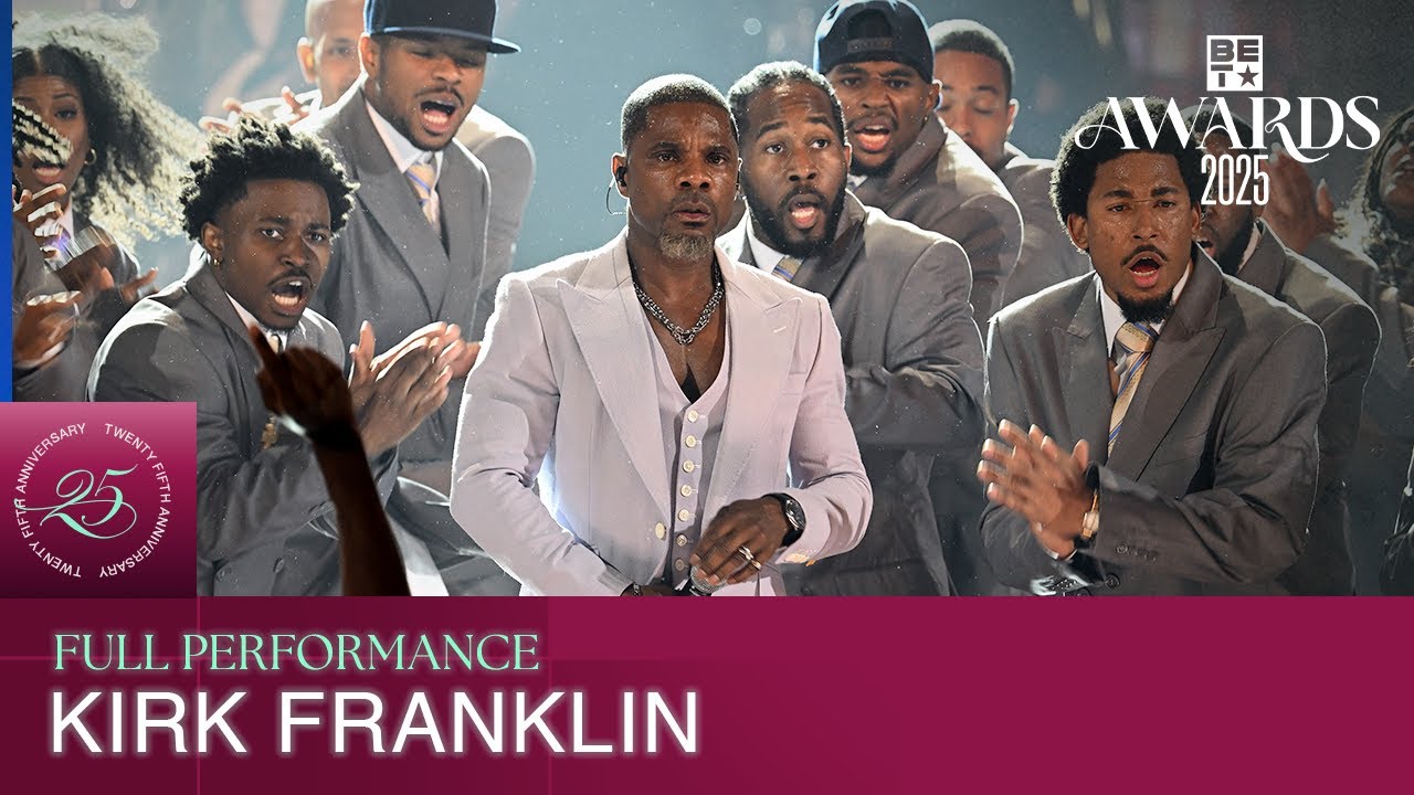 Kirk Franklin Leads an All-Star Gospel Finale with Tamar Braxton, Muni Long & More | BET Awards ’25