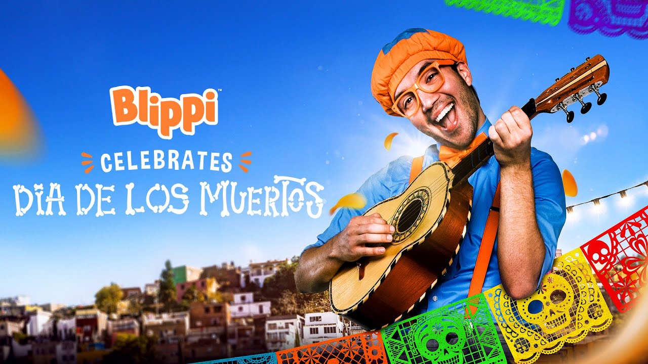 Blippi Celebrates Dia De Los Muertos! | Blippi Halloween Movie | Educational Videos for Kids