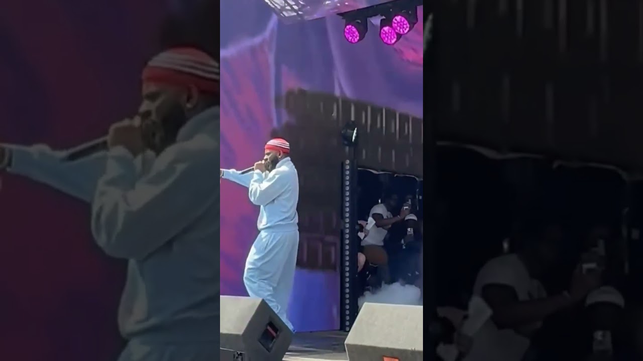 Odumodublvck lit up the Wireless stage 🇬🇧#Odumodublvck #WirelessFest2025 #AfroDrill #talk_calmly_ng