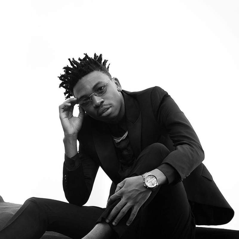 Mayorkun Sings His New Song; “Up To Something” Acapella