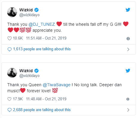Wizkid Thanks Stars And Fans, Says “We Sold Out The O2 Twice!&Quot; 2