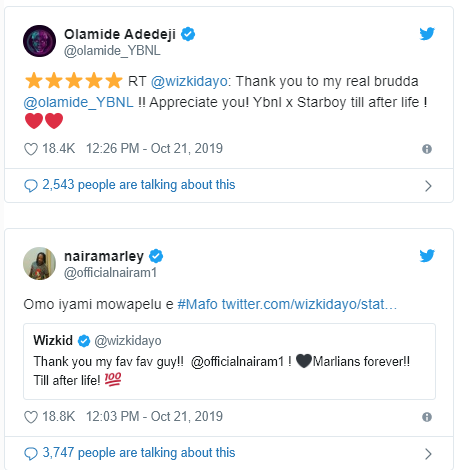 Wizkid Thanks Stars And Fans, Says “We Sold Out The O2 Twice!&Quot; 5