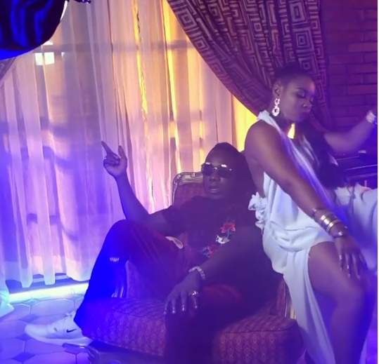 Duncan Mighty & Yemi Alade Link Up For Video Shoot For Their Forthcoming Banger
