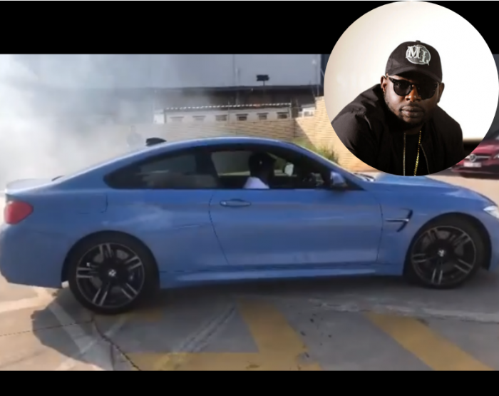 DJ Maphorisa Ready For Drifting Challenge As He Tests Out New Car