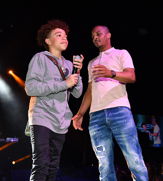 TI’s Gives Son “King” Who Got Into A School Fight His Support