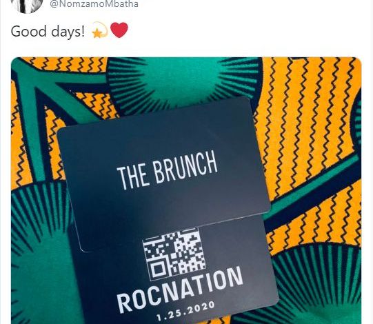 Nomzamo Mbatha Bagged Invite to Jay-Z and Beyoncé’s Roc Nation Brunch
