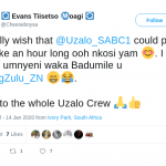 South Africans Were In Admiration Of Big Zulu’s Performance In Uzalo 4