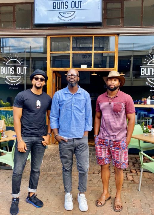 Sizwe Dhlomo Comments On Viral Pic With Maps Maponyane And Black Coffee 2