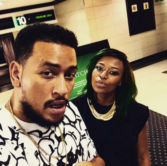 Break-Up Or Not, DJ Zinhle Supports AKA, Tweets His Concert