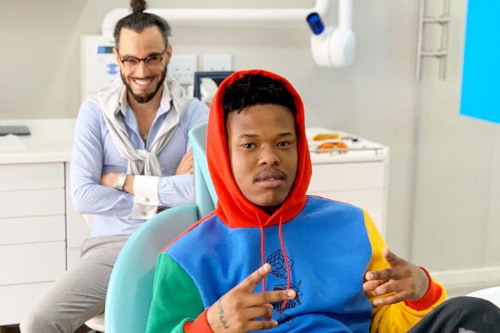 Nasty C Shares Photo Of Dental Appointment With Dr Smile 1
