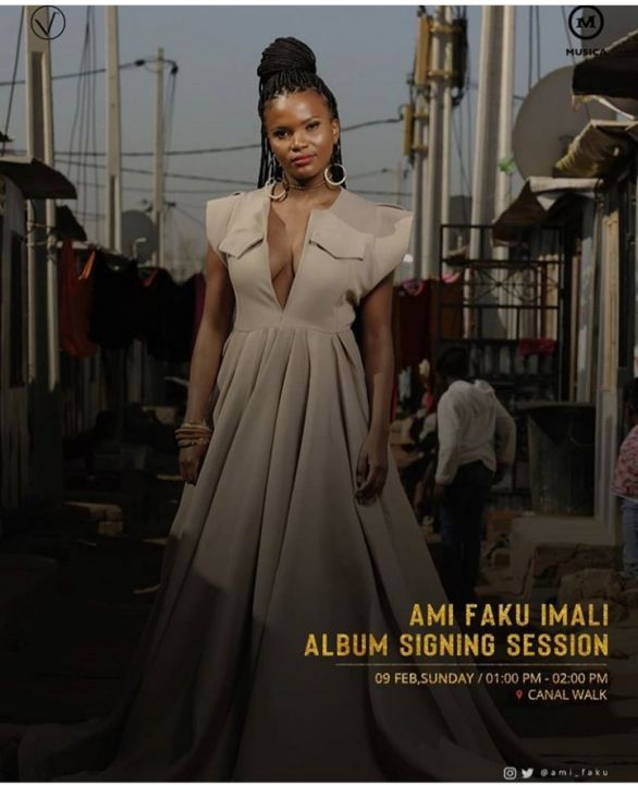 Ami Faku Wants You To Come Through For Her CD Signing In Cape Town