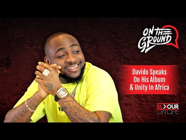 Davido Chats About “A Good Time” & Unity In Africa With Slikour