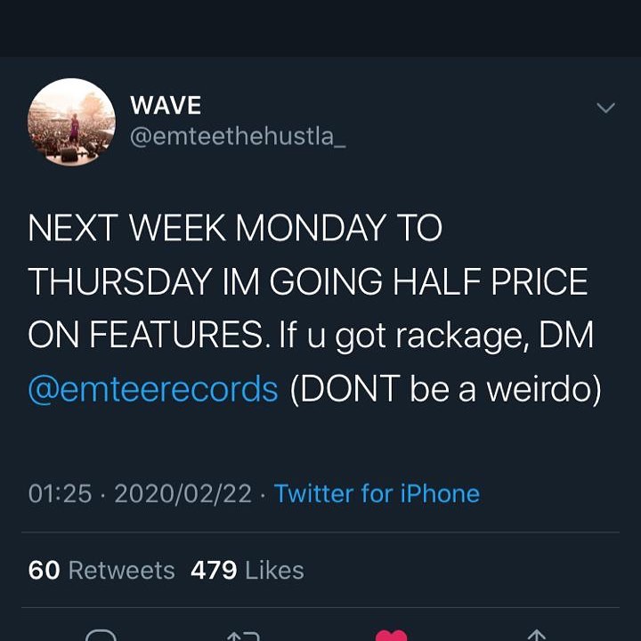 Emtee Give Discount On All Features For Limited Period Of Time 2