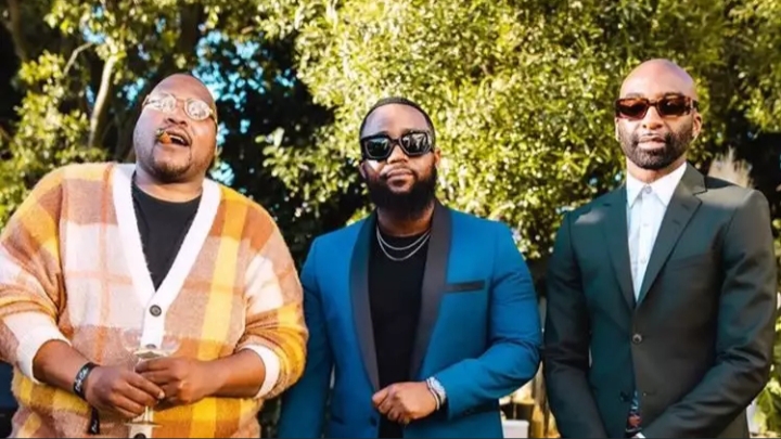 Did Cassper &Amp; Riky Rick Sort Things Out At The Black Coffes'S Birthday Luncheon? 1