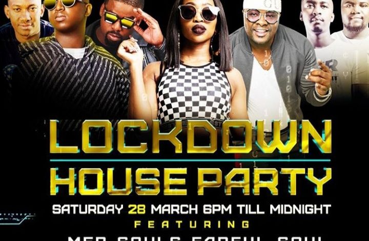 Watch MFR Souls, Earful Soul, Ms Cosmo, Dj Sumbody, Shimza & PH On Lockdown House Party @ 18:00 Till Midnight