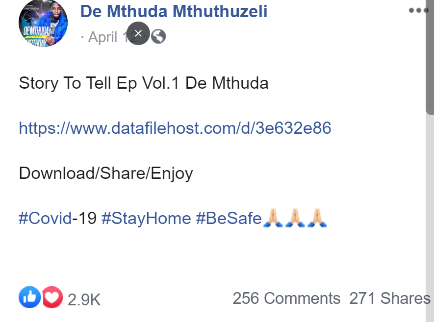 De Mthuda – Story To Tell Ep (Vol. 1) 2