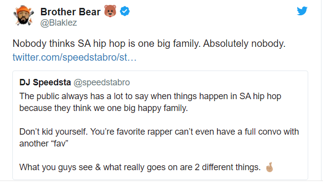 Speedsta Reveals Sa Hip Hop Artists Fake Love For Each Other &Amp; Confronts Castle Lite Unlocks 2