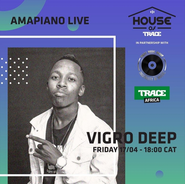 Trace Urban Partners With Vigro Deep, Thackzindj &Amp; Buhle For A Live Lockdown Amapiano Mix 3